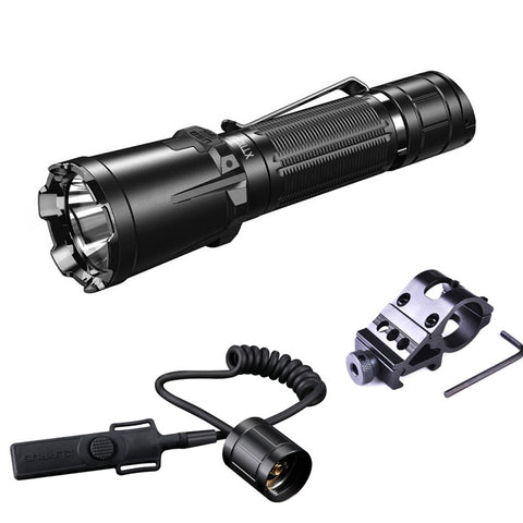 Kit de chasse à la lampe de poche avec batterie externe 18650, câble de  chargement et étui Klarus XT12GT-KIT Bon marché, prix et offres